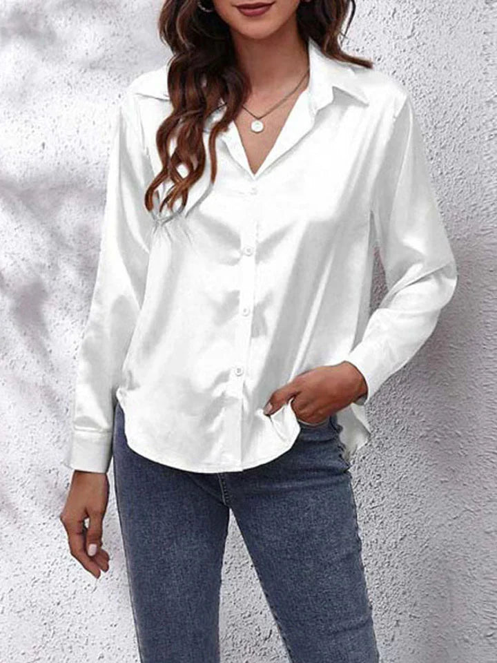 Buchko® | Satin Blouse For Women