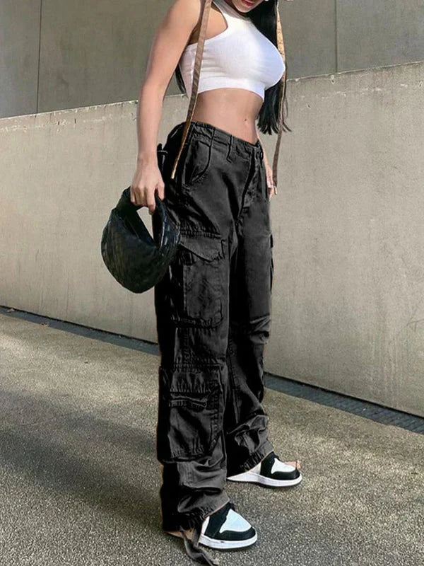 Beileag® | High-Waisted Cargo Jeans For Women
