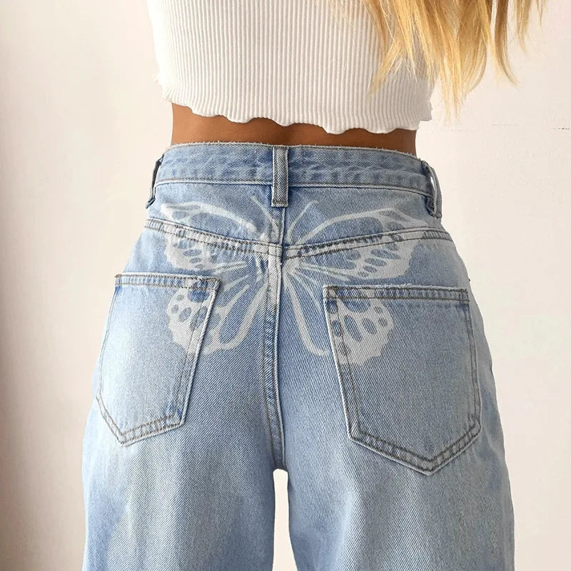 Denisse® | High Waist Denim Jeans
