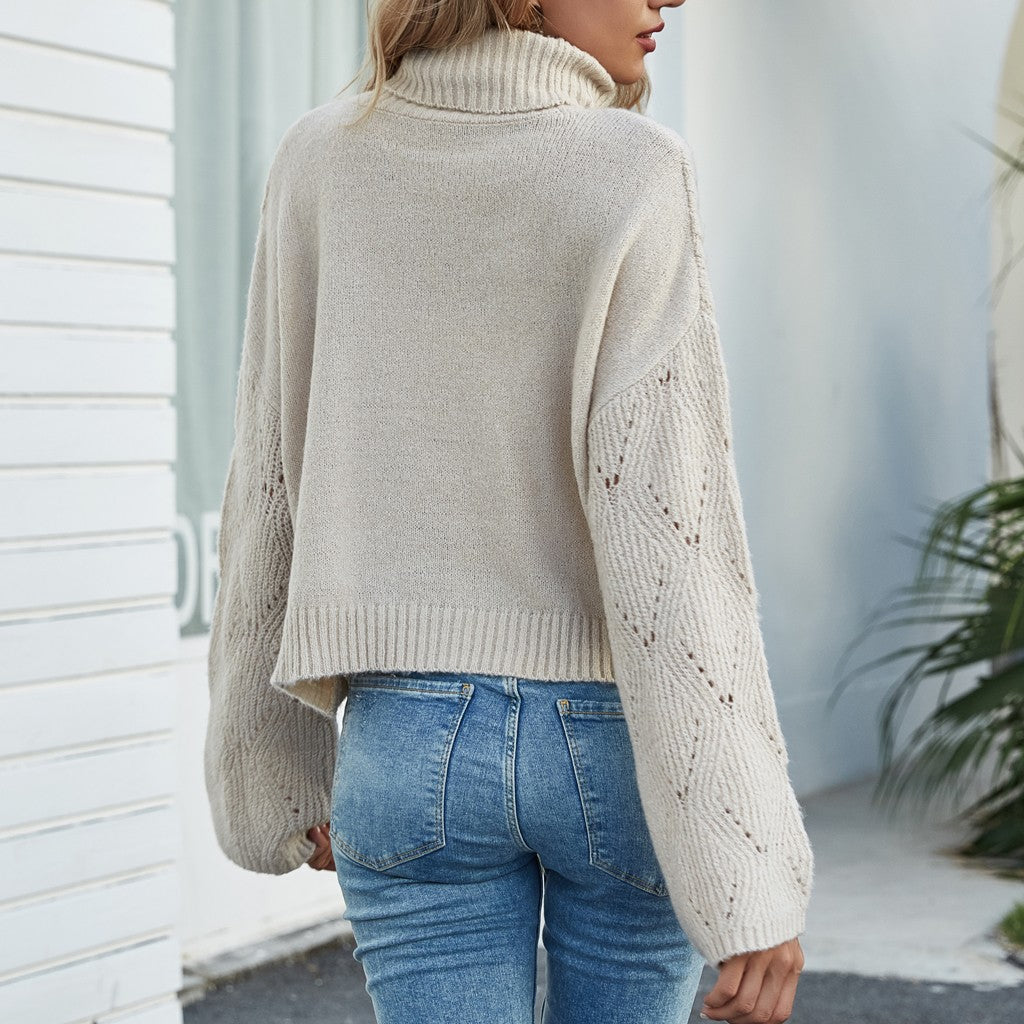 Camille® | Knitted turtleneck sweater