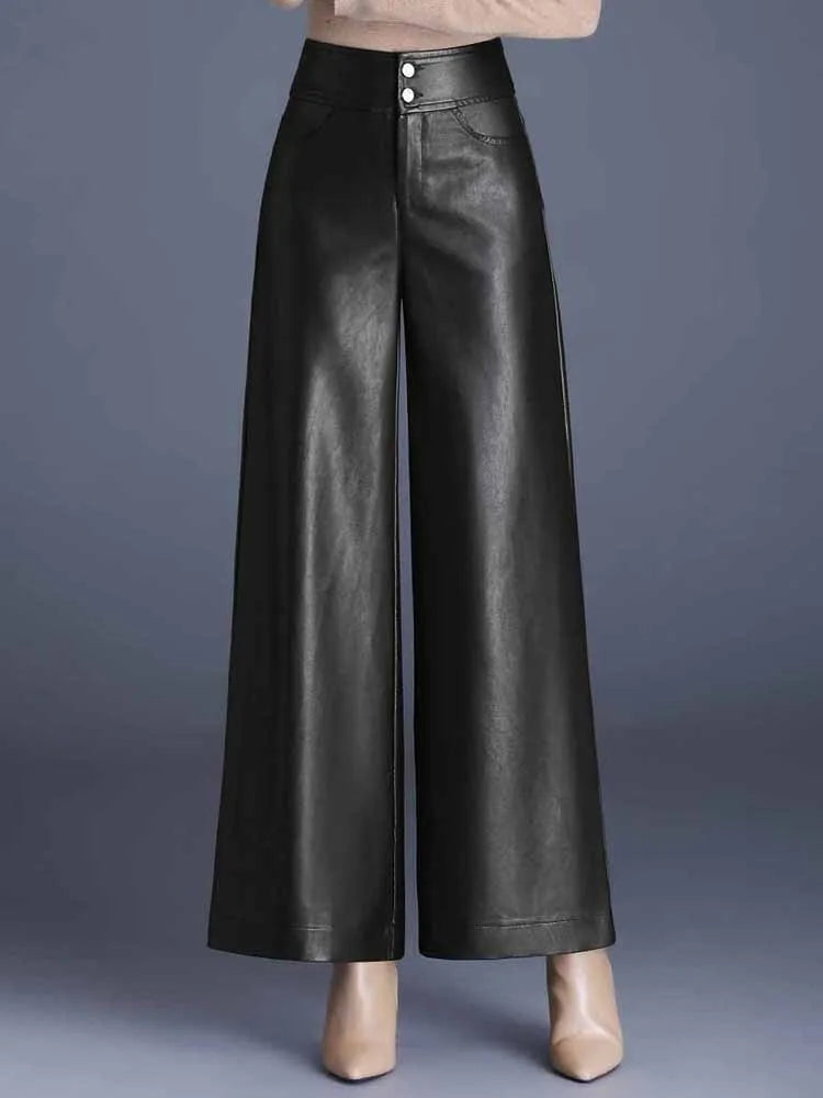 Damaris® | Casual women's trousers with wide legs