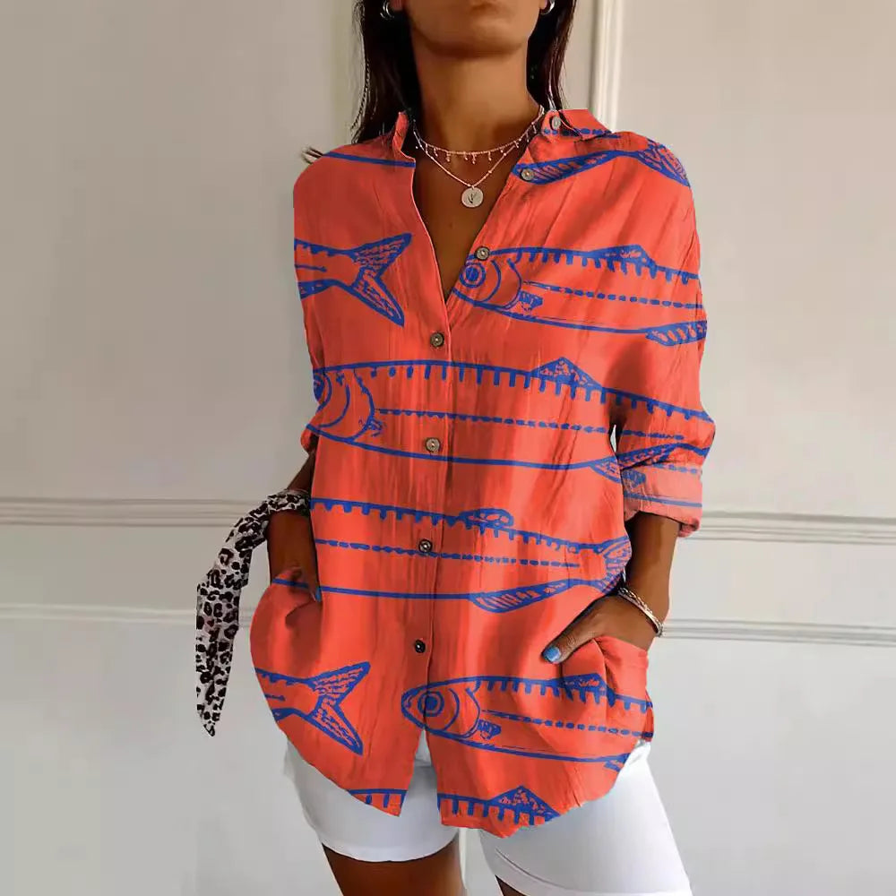 Browne® | Colorful Patterned Blouse