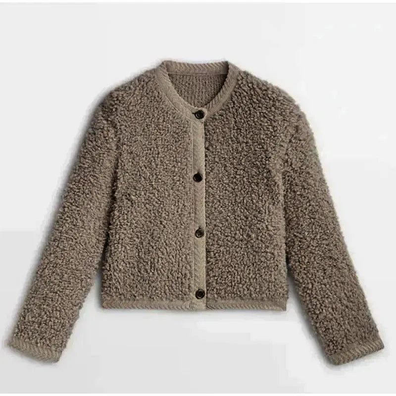 Brianna | Women's Button-Front Textured Cardigan Sweater