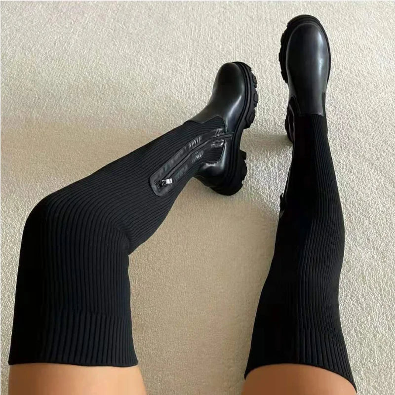 Benita | Women's boots with thick soles