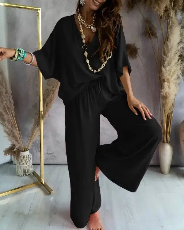 Casiana® | Two-Piece Summer Set In A Loose Fit