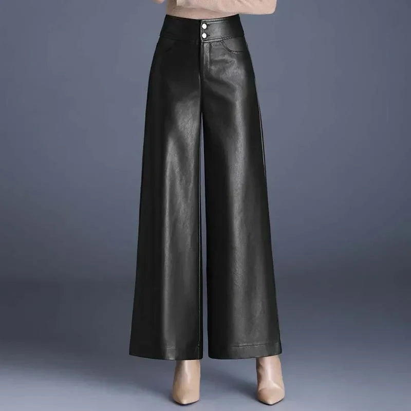 Damaris® | Casual women's trousers with wide legs