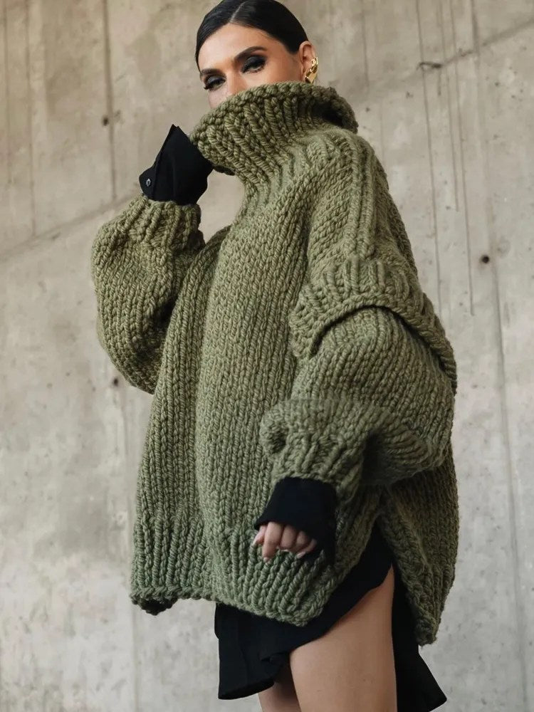 Emma | Women's Oversized Knit Sweater Dress