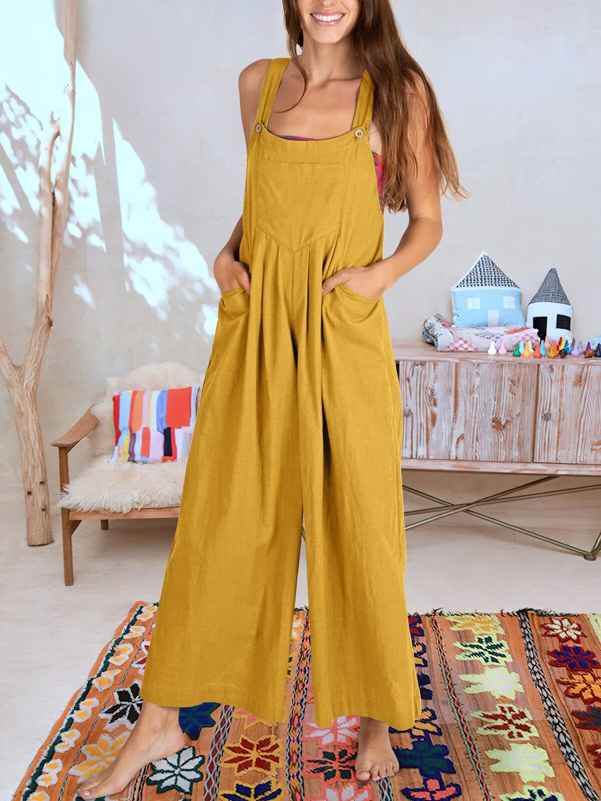 Carolina® | Sleeveless Jumpsuit For Women