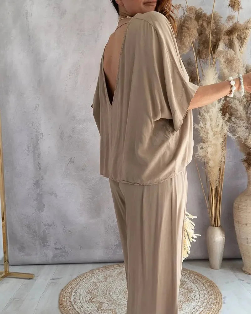 Casiana® | Two-Piece Summer Set In A Loose Fit