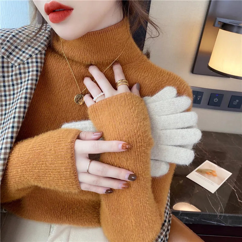 Beatriz® | Autumnal turtleneck sweater