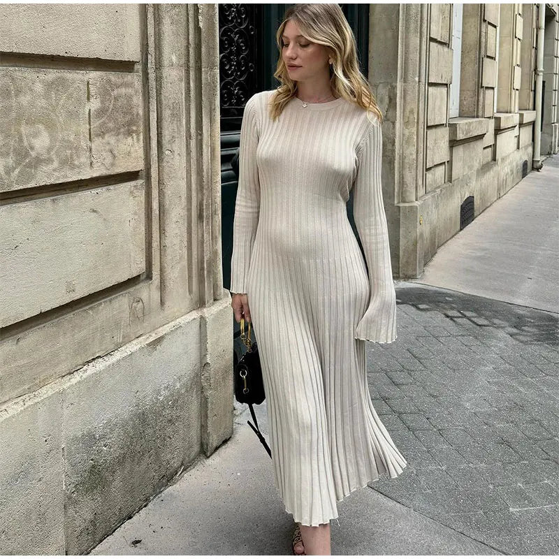 Brisa® | Elegant knitted maxi dress