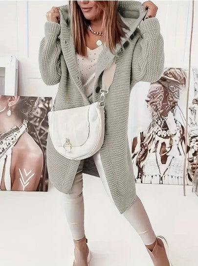 Sheryl | Women's Hooded Oversized Cardigan
