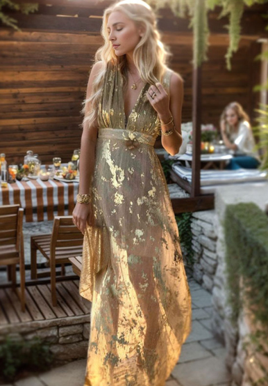 Eliana® | Casual V-neck party dress