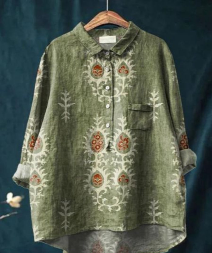 Adela® | Elegant floral blouse