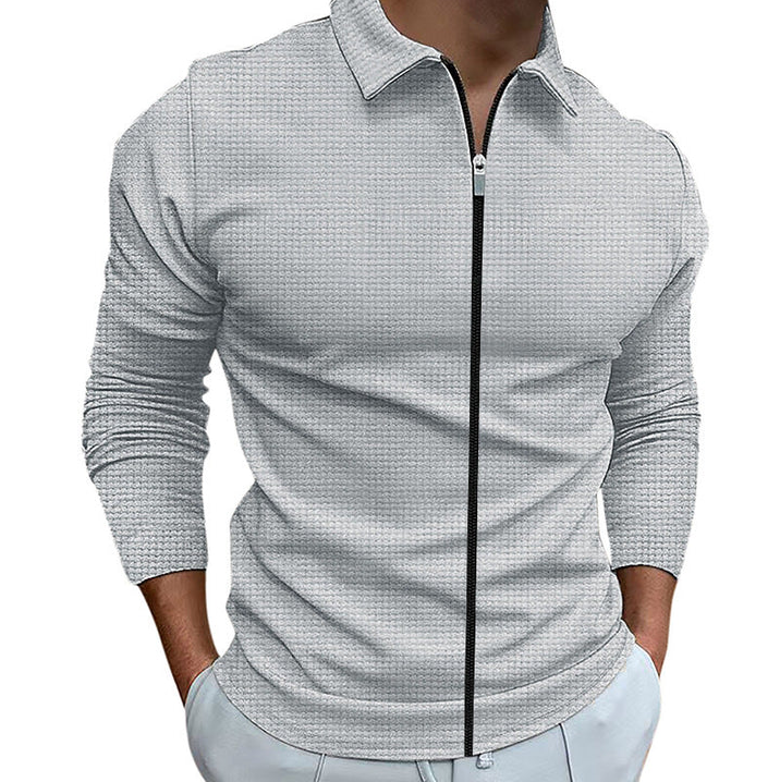 Jeremy | Elegant Zip-Up Shirt for Comfort