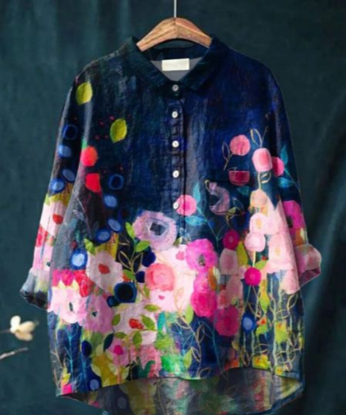 Adela® | Elegant floral blouse