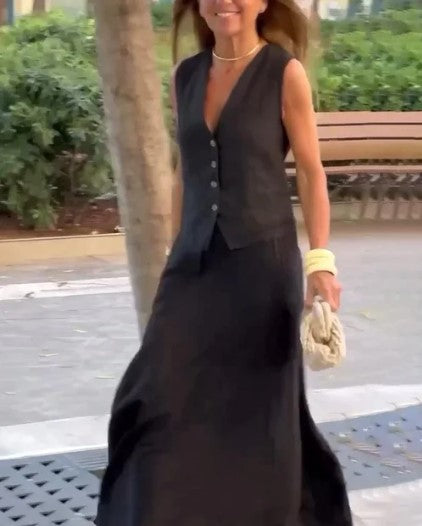 Atalia® | Black Vintage Two-Piece