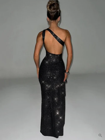 Anfisa® | Elegant Cocktail Dress With Pearl Trim And Back Neckline
