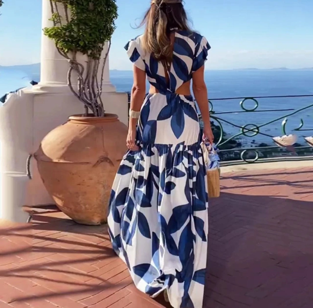 Daphne® | Backless butterfly dress