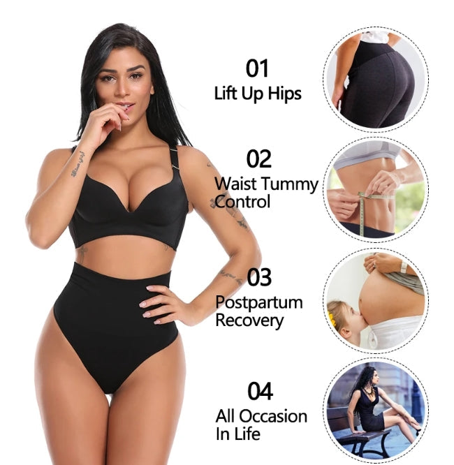 Angelines® | High-Waisted Shaping Thong