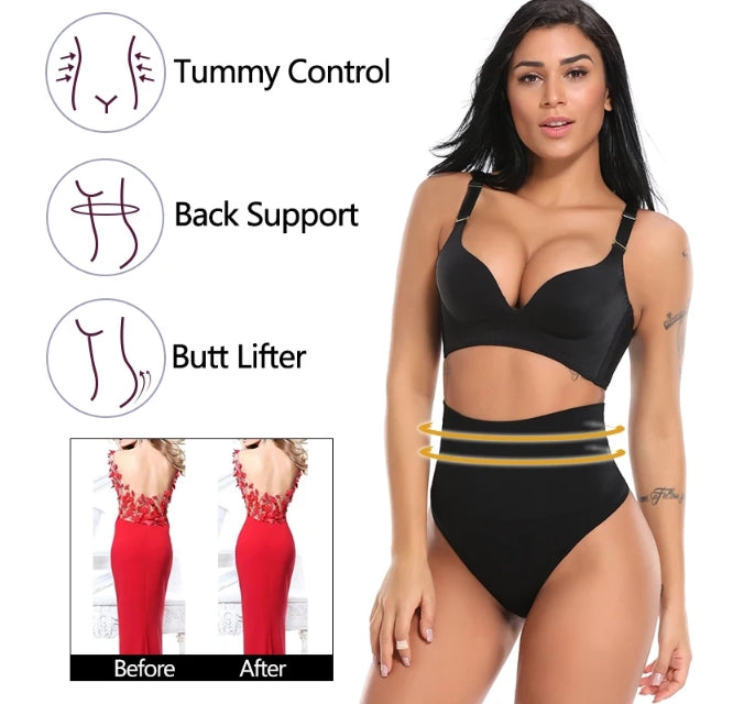 Angelines® | High-Waisted Shaping Thong