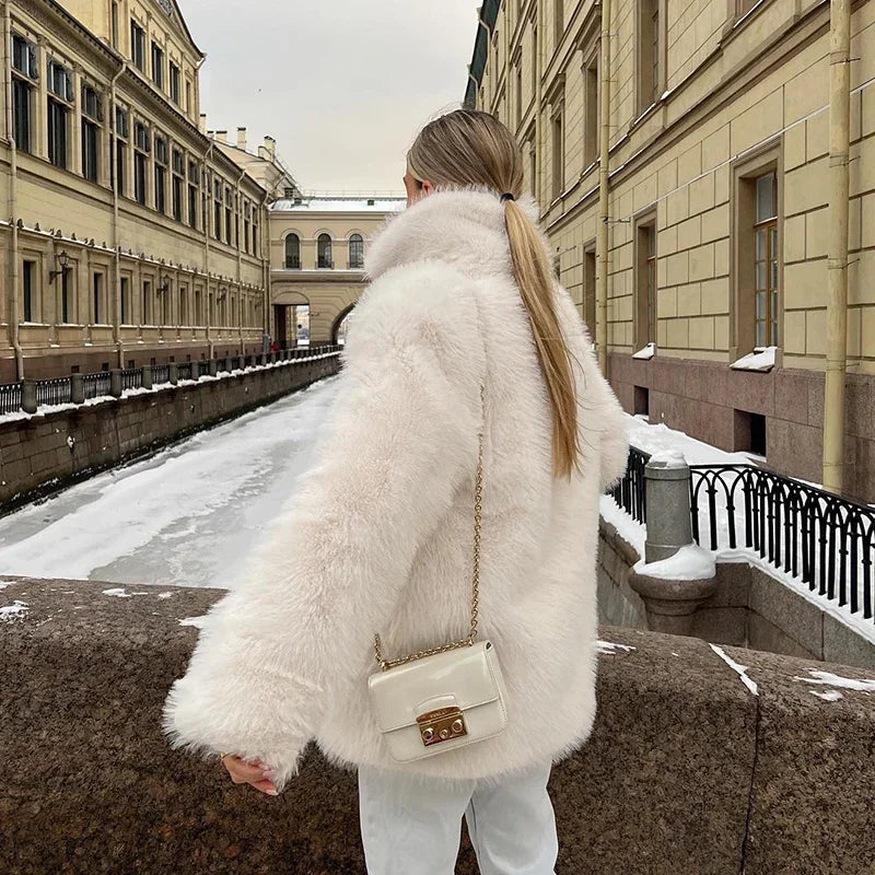 Cassandra® | Faux fur coat