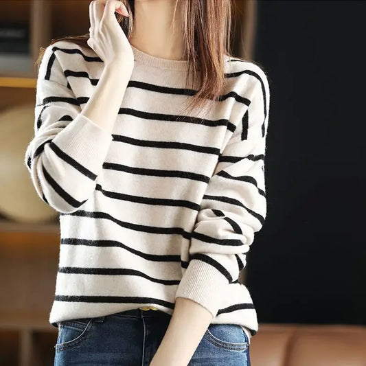 Agustina | Striped women's sweater