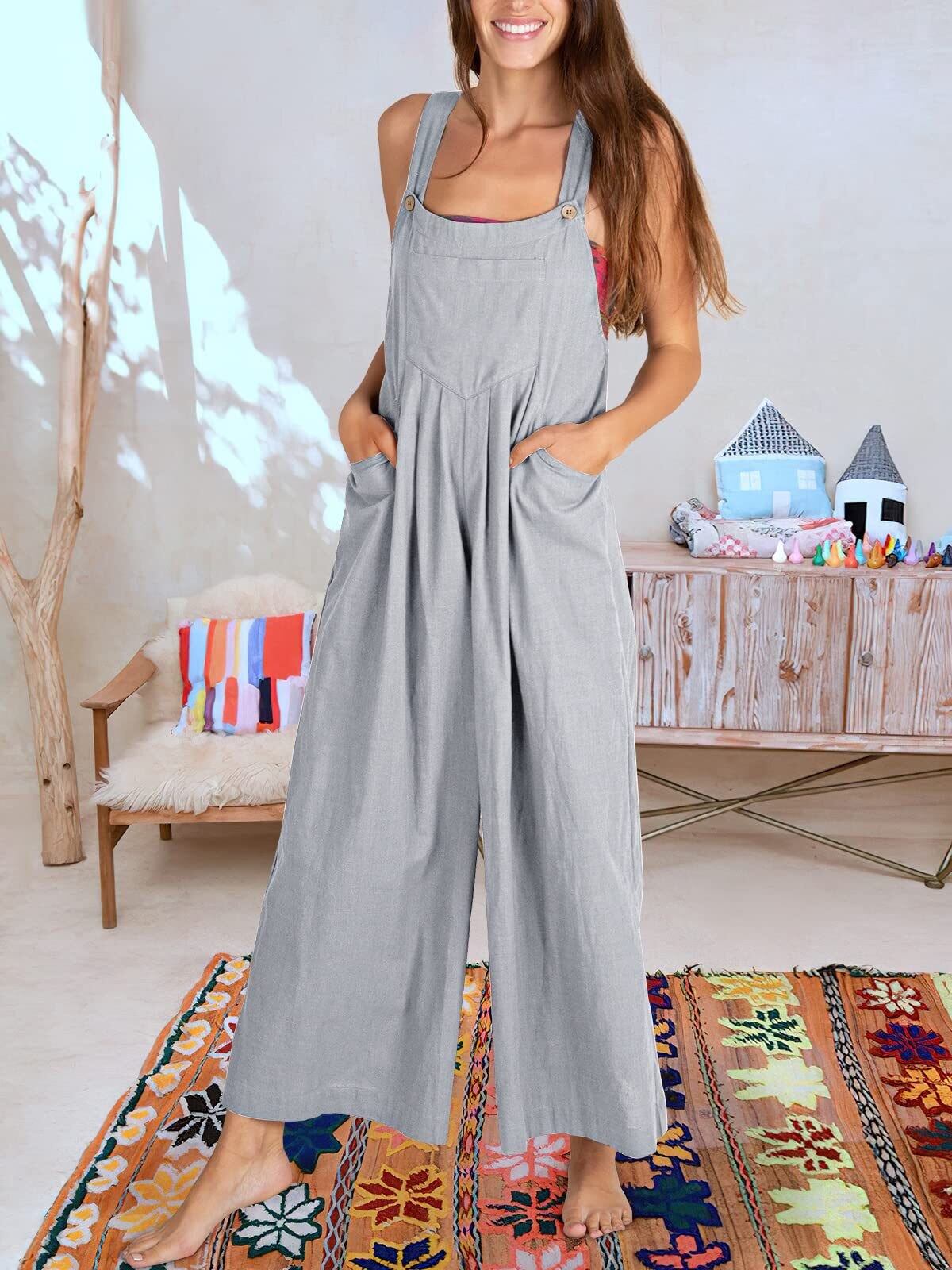 Carolina® | Sleeveless Jumpsuit For Women