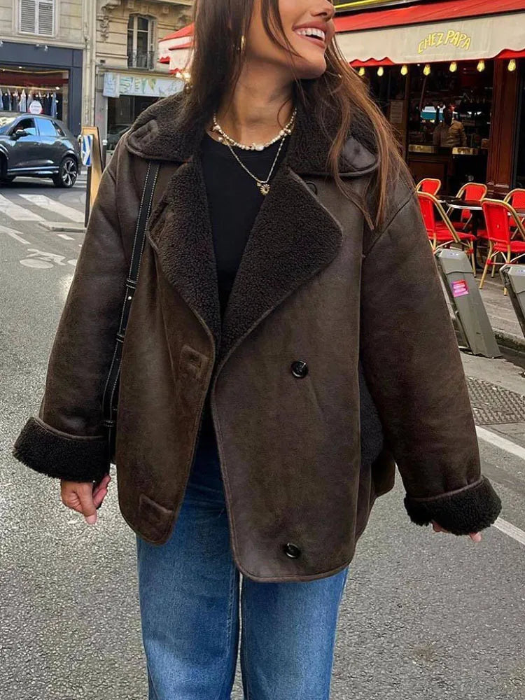 Araceli® | Mira� I suede fleece jacket