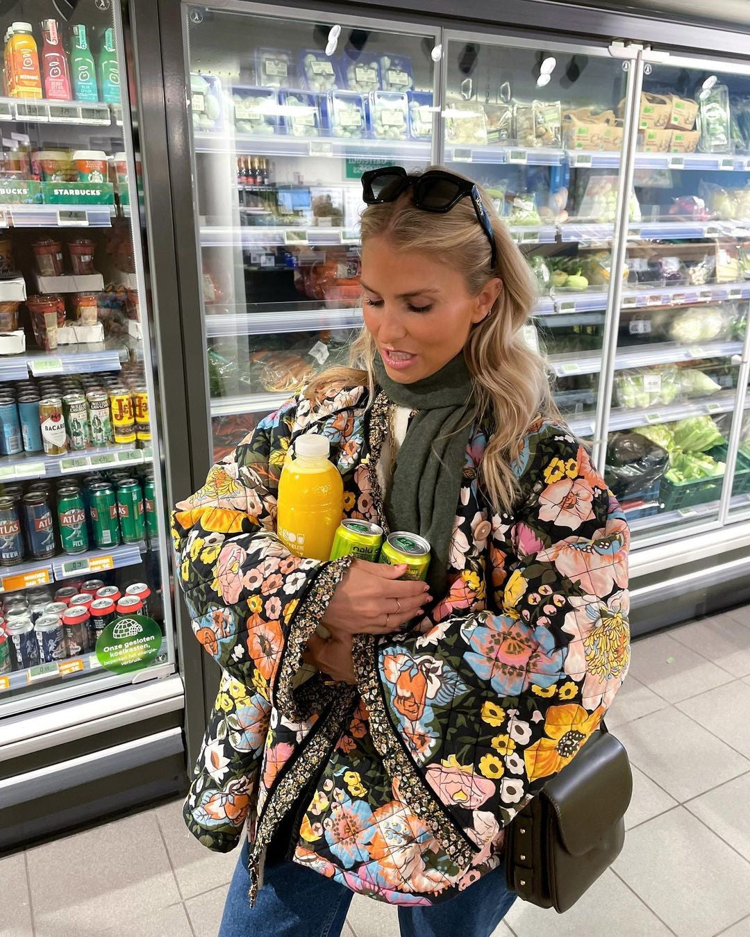 Ayla® | Colorful, stylish autumn coat with handmade details