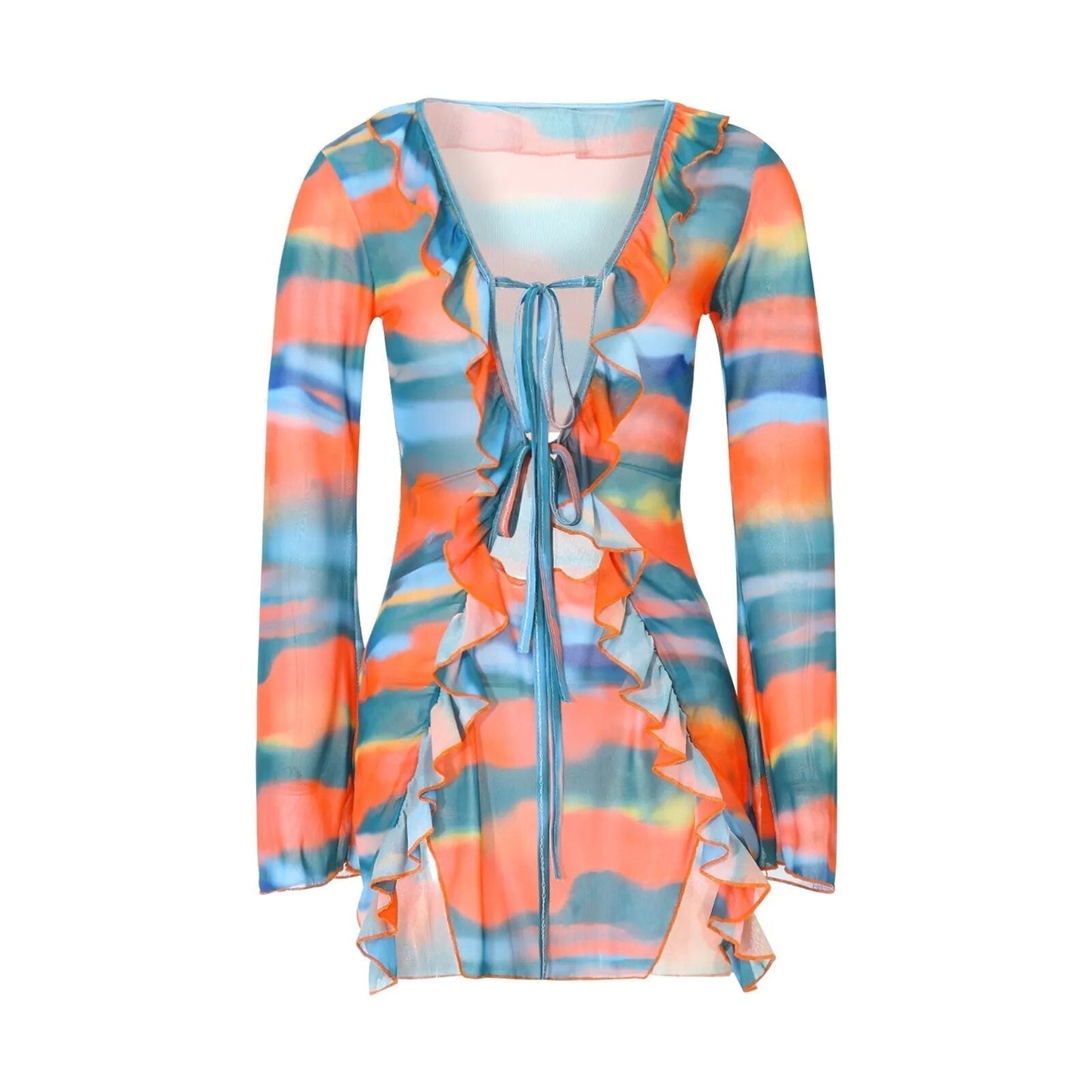 Celeste® | Mini dress with long sleeves for women
