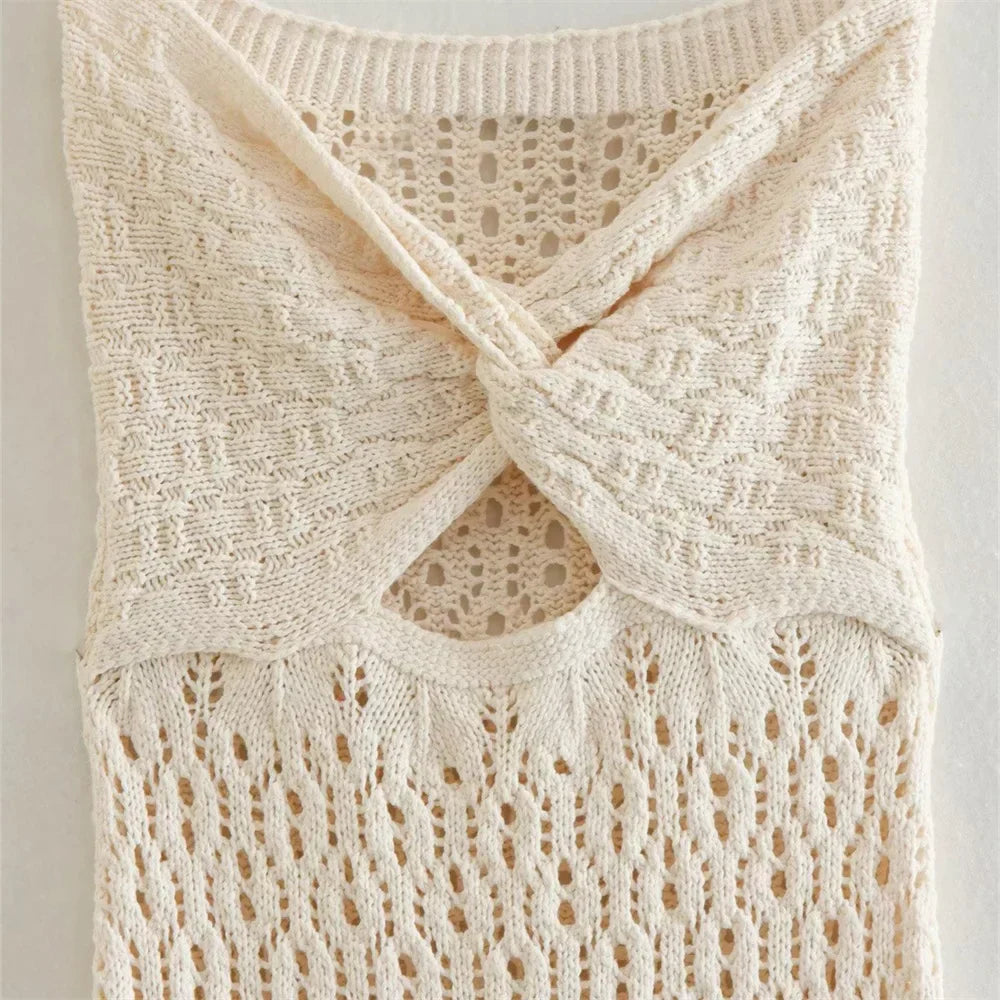 Briana® | Open mesh style dress