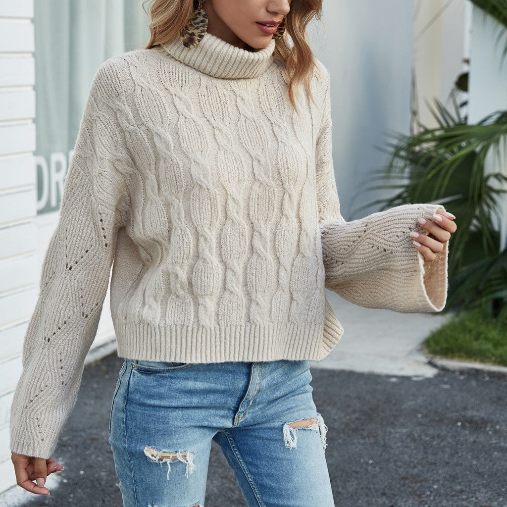 Camille® | Knitted turtleneck sweater