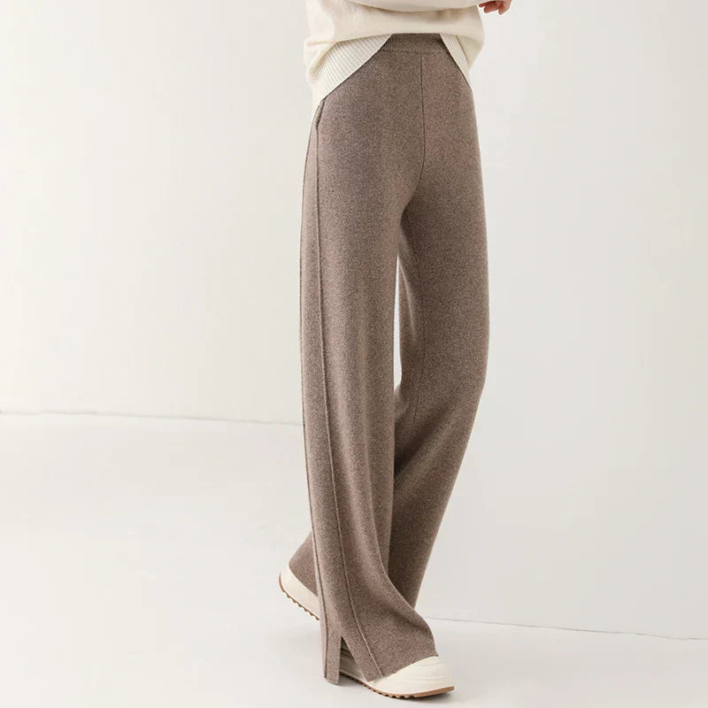 Desdemona® | Trendy knitted wide trousers for women