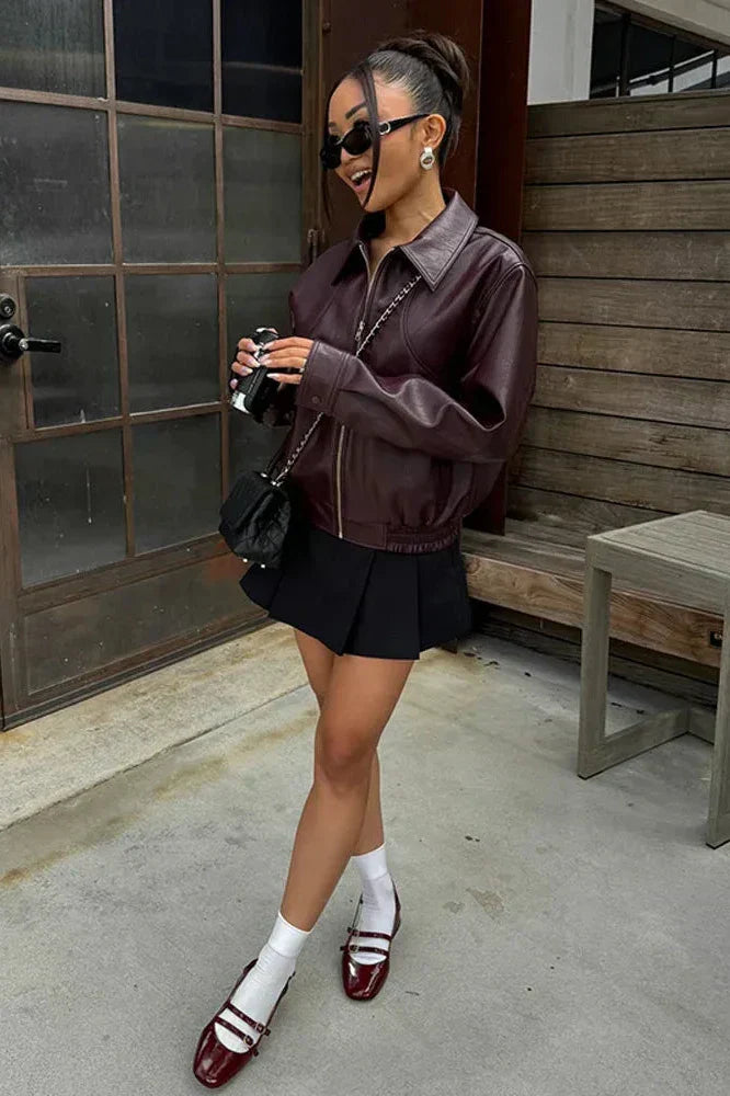 Dayana® | Bomber jacket with structured shoulders