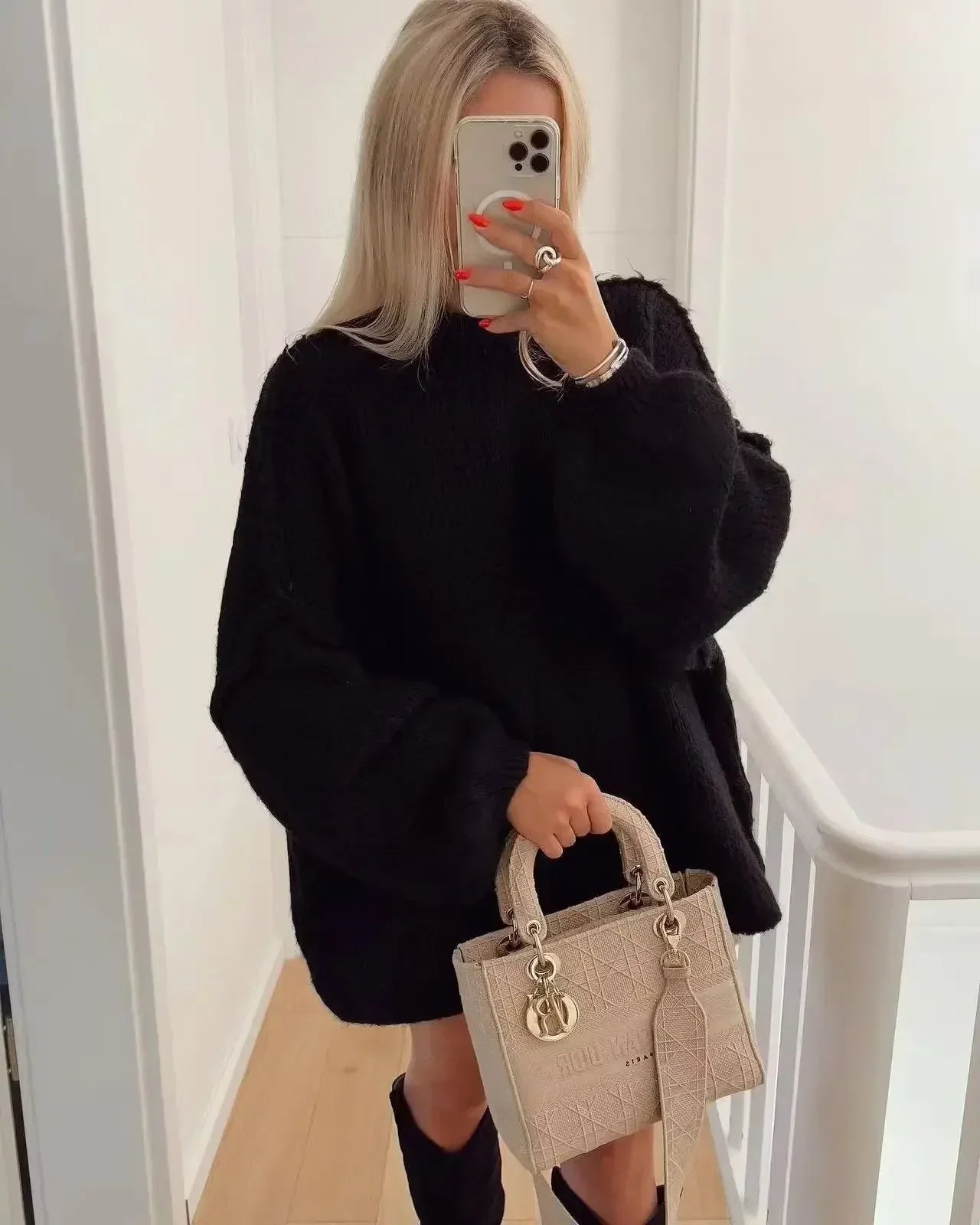 Devon | Women's Oversized Sweater Dress