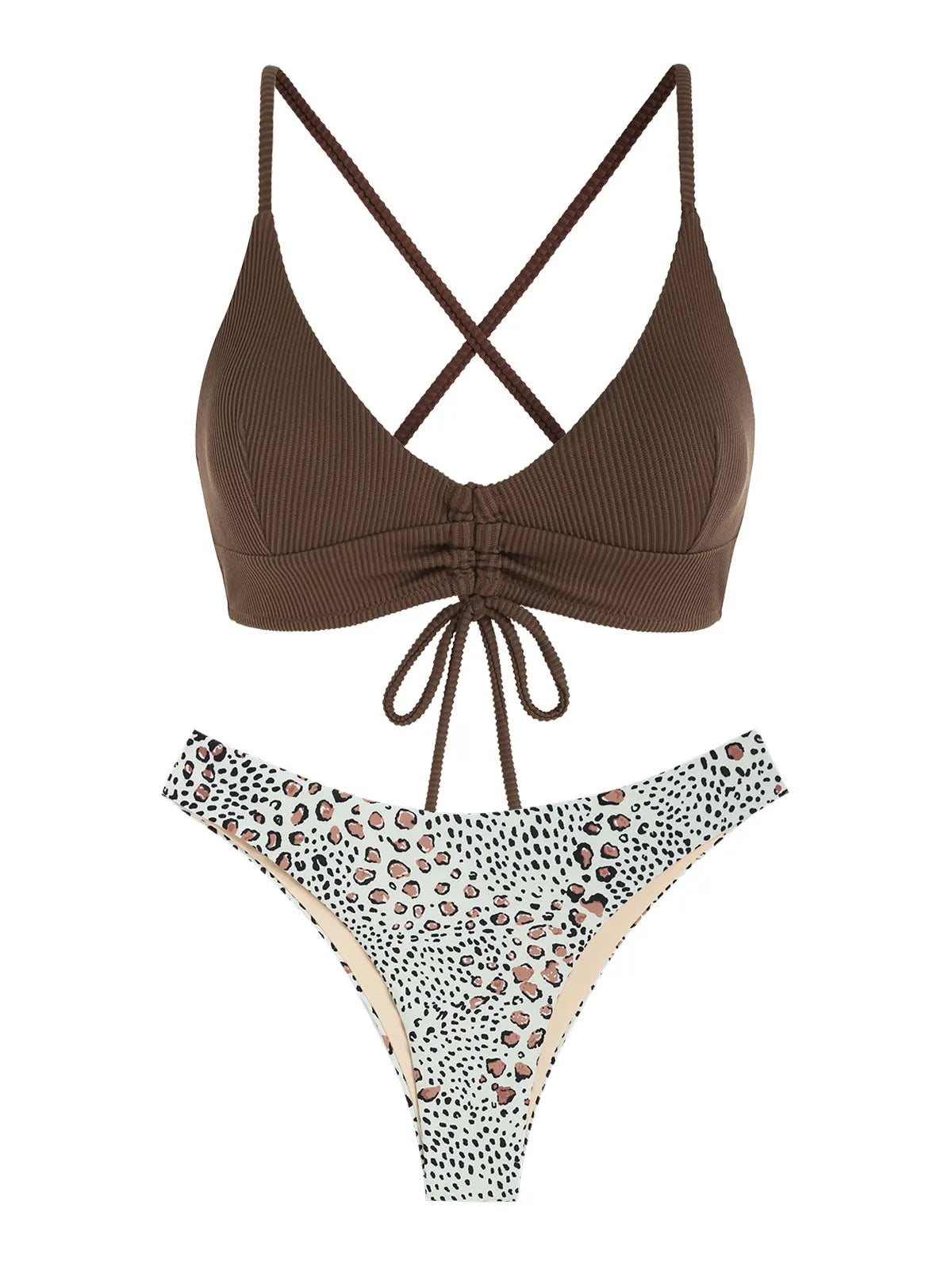 Cristina® | Luxury Print High Waist Summer