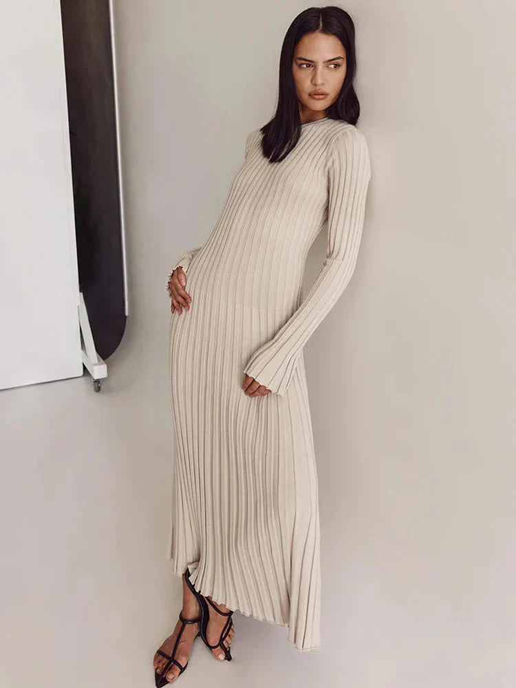 Diana® | Knitted dress with lacing