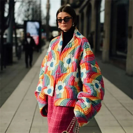Diana® | Fashionable and warm women's cotton winter coat
