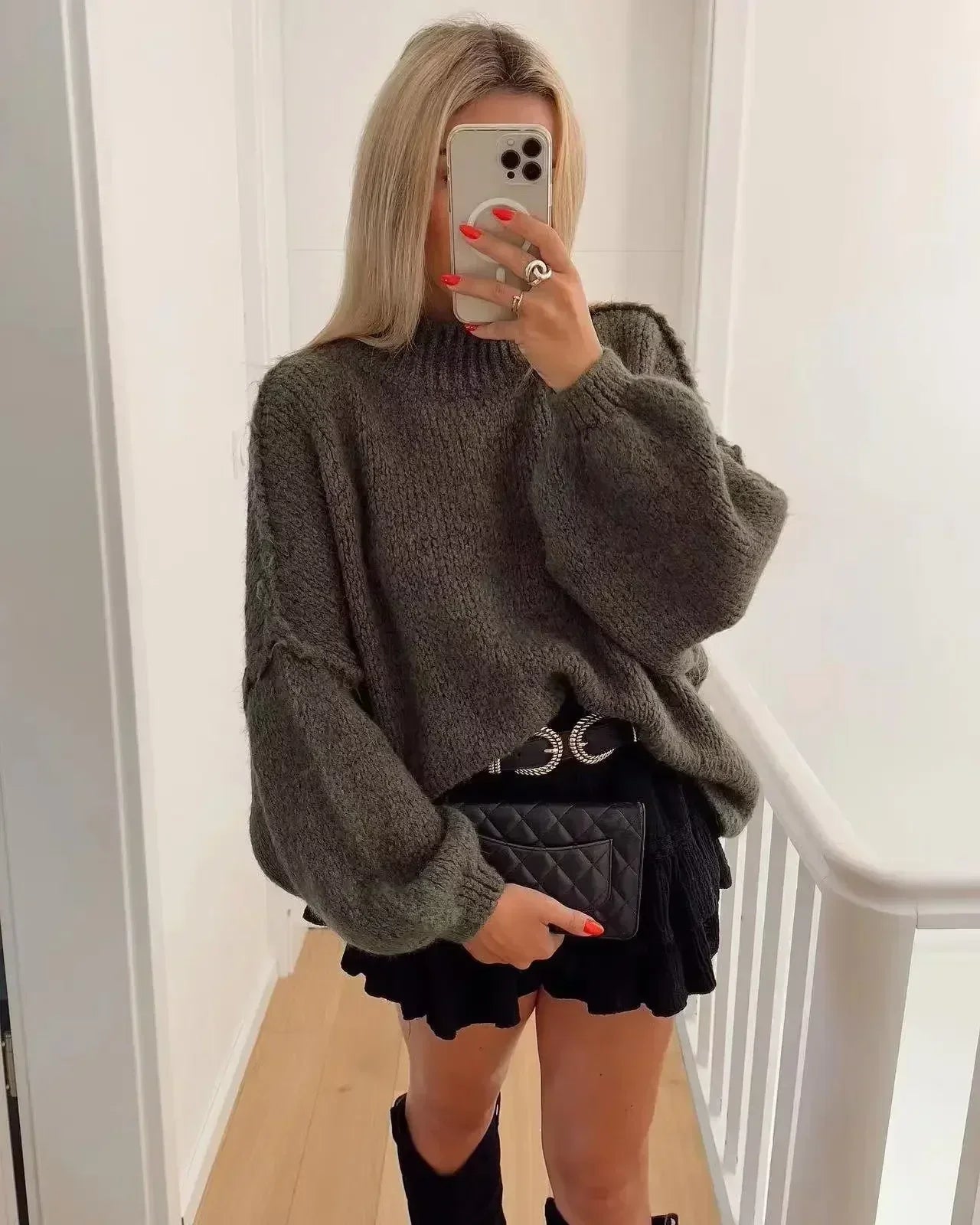 Devon | Women's Oversized Sweater Dress