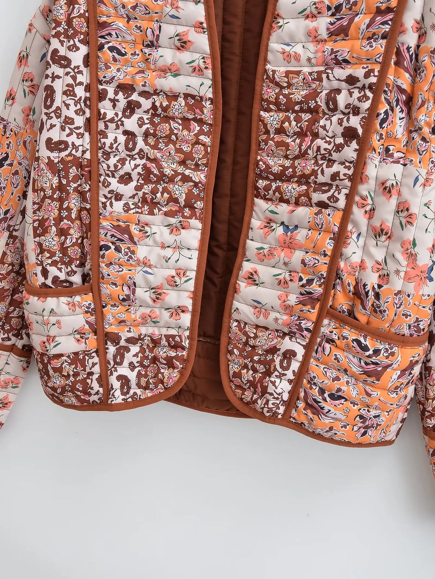 Cesia® | Coat With A Floral Pattern
