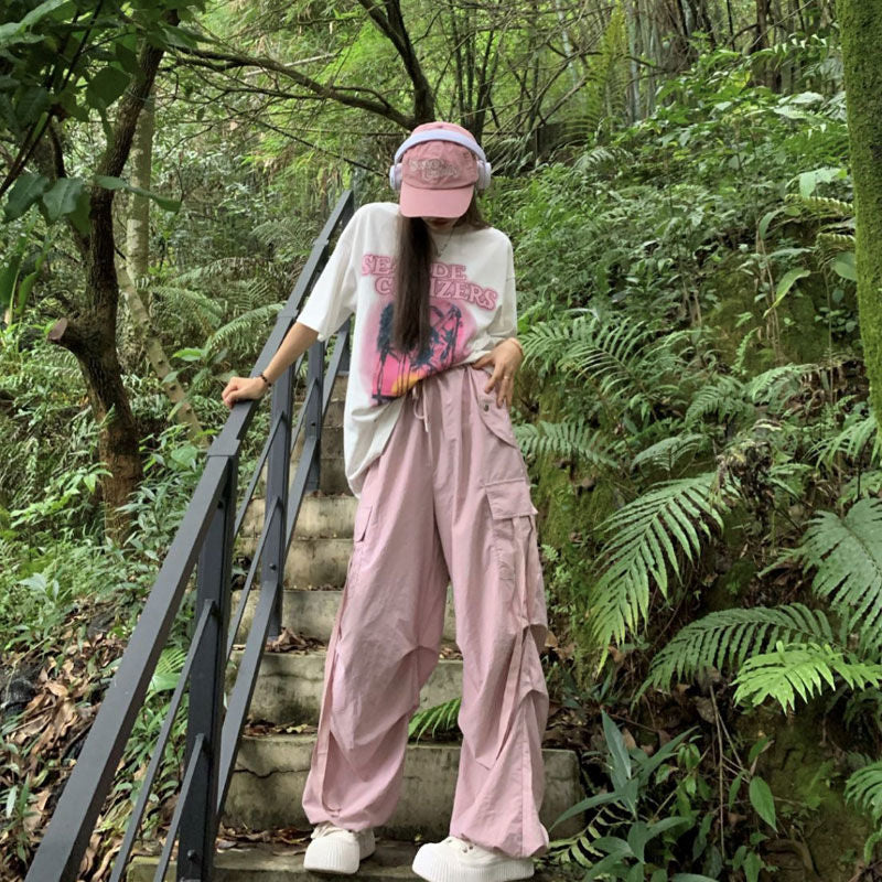 Aurora® | Wide women's trousers with large pockets in retro style