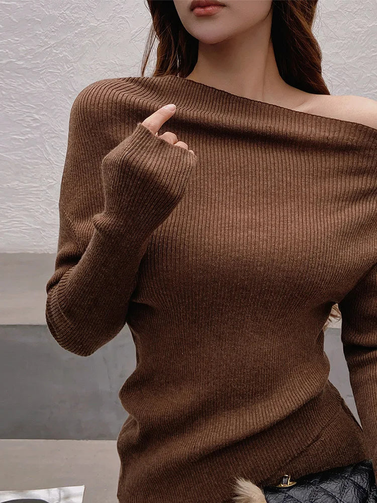 Aimee® | Two-piece set consisting of a fashionable skirt and sweater for autumn and winter
