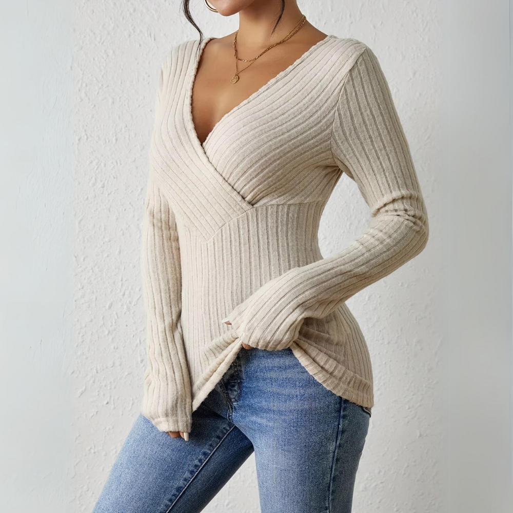Barbara® | Casual long sleeve texture