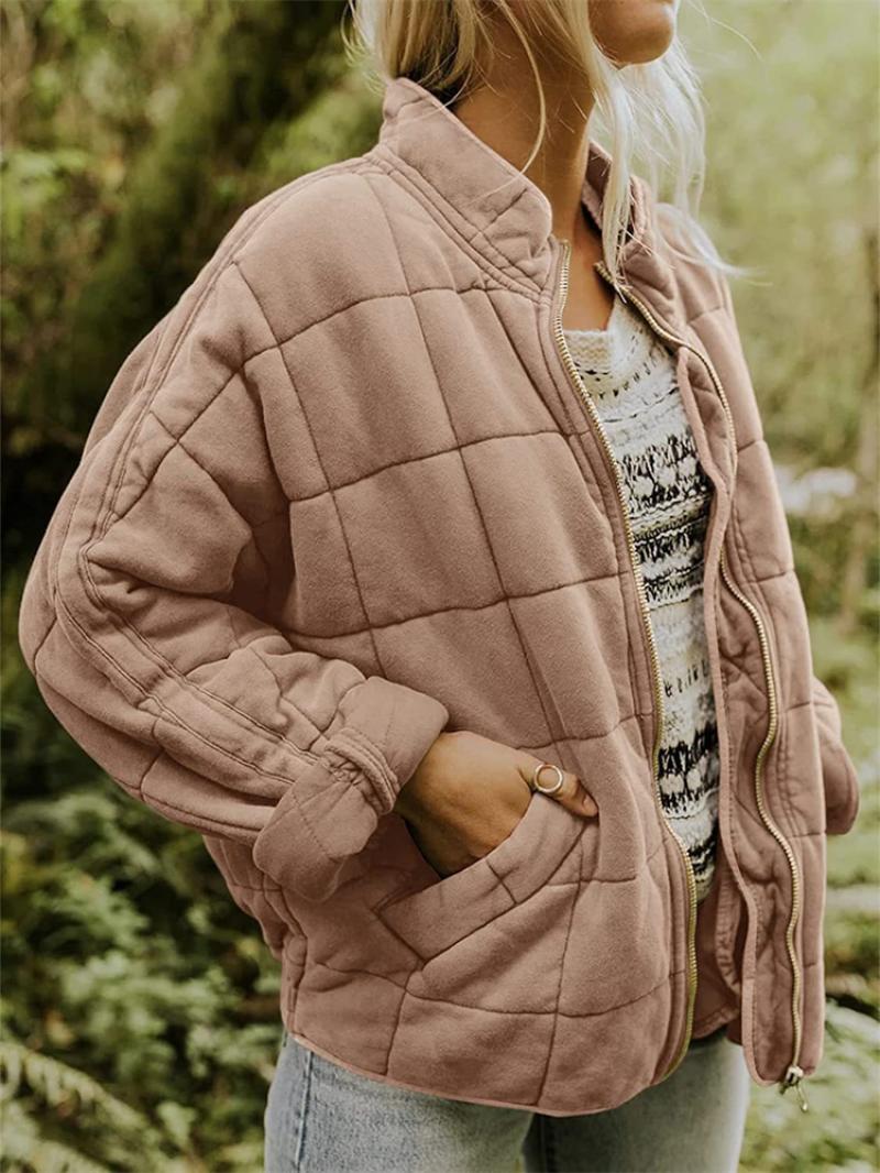 Rasmine | Stylish Quilted Jacket with Zipper