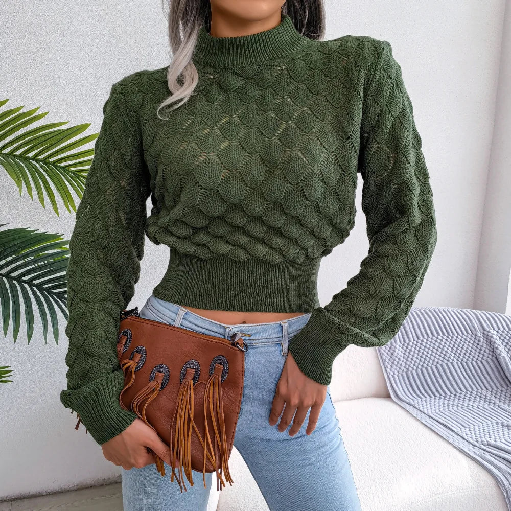Cassandra® | Short knit top