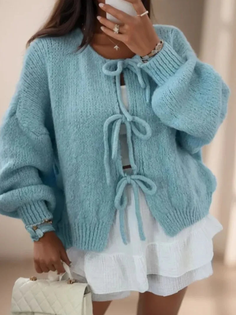 Catalina® | Cardigan with bow details