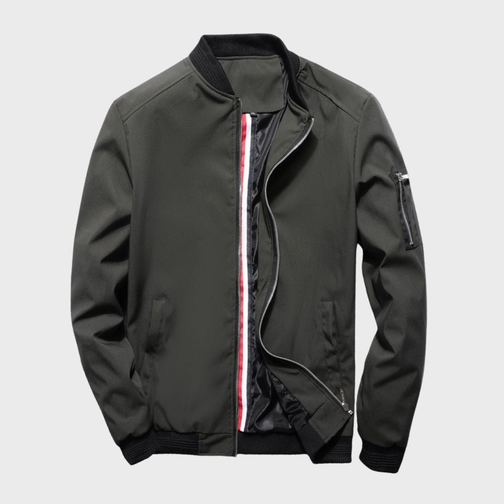 Darryl | Men's Zip-Up Bomber Jacket
