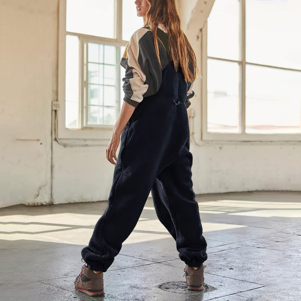 Amparo® | Adjustable Corduroy Fleece Jumpsuit
