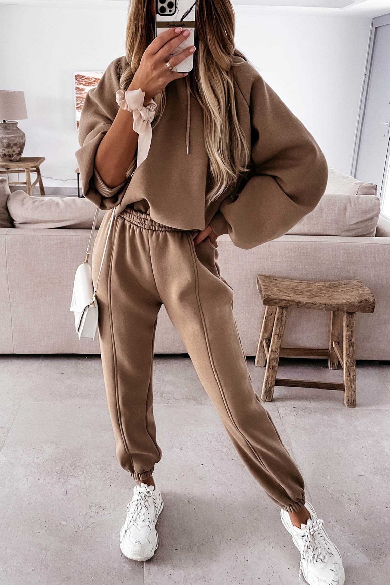Dayana® | Solid color short suits with hood